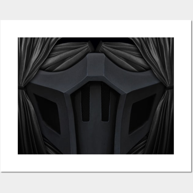 Noob Saibot Mortal Kombat Face Mask Wall Art by Aefe